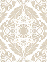 Load image into Gallery viewer, Beige Filigree Gathered Nightgown
