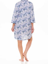 Load image into Gallery viewer, Blue Floral Nightshirt
