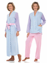 Load image into Gallery viewer, Gingham Bundle: Classic Robe + Pajamas
