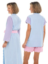 Load image into Gallery viewer, Gingham Bundle: Classic Robe + Pajamas with Shorts
