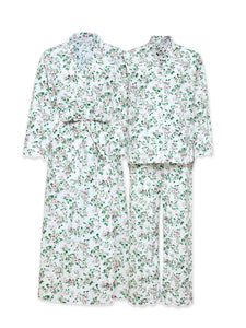 Spring Floral Bundle: Classic Robe + Pajamas