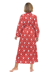 Santa Print Classic Robe