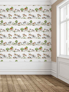 Day in the Country Grasscloth Wallpaper