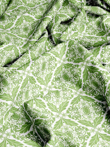 Green Filigree Indoor Fabric