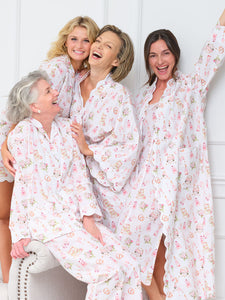 Bridal Print Classic Robe