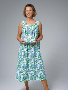 Hydrangea Small Cosmetic Pouch