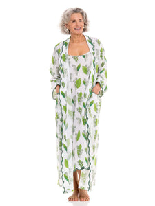 Lily Of The Valley Bundle: Classic Robe + Nightgown