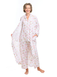 Bridal Print Classic Robe