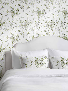 test Acorn Grasscloth Wallpaper
