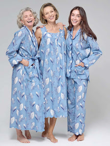 Blue Lily of the Valley Classic Robe