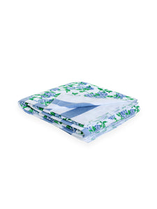 Hydrangea/Striped Beach Towel