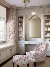 Load image into Gallery viewer, Cherry Blossom Grasscloth Wallpaper
