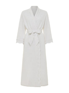 Oatmeal Quilted Classic Robe