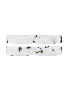 Ski Print Headbands (set of 2)