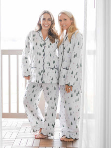 Ski Print Pajamas