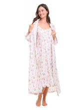 Load image into Gallery viewer, Bridal Print Slip Nightgown
