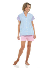 Load image into Gallery viewer, Gingham Pajamas with Shorts
