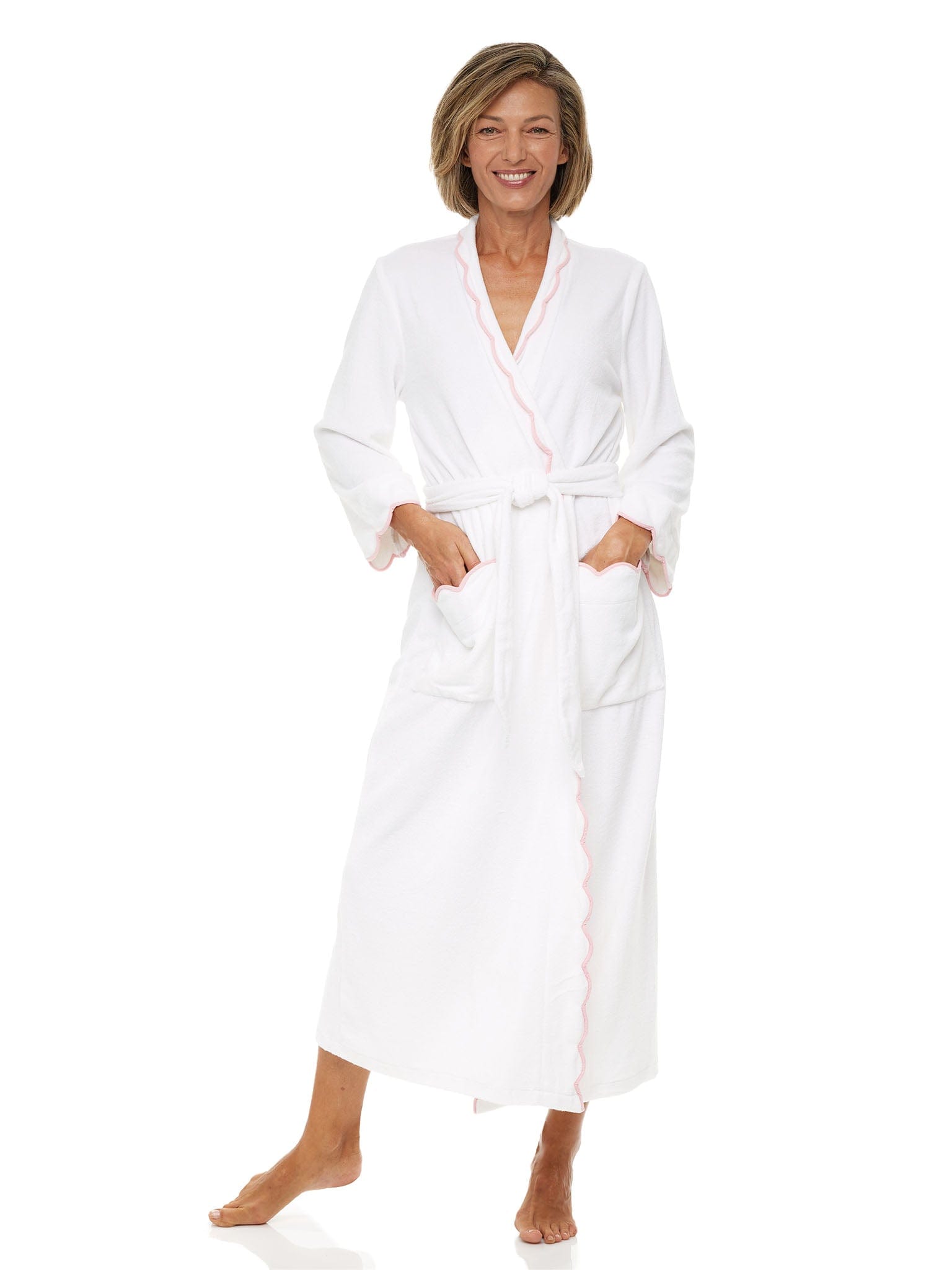 Savoy Robe French Terry Robes for Women - Heidi Carey