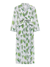 Load image into Gallery viewer, Lily-of-the-valley Classic Robe with Scalloping
