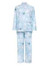 Load image into Gallery viewer, Pale Blue Gardenia Pajamas
