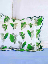 Load image into Gallery viewer, Lily-of-the-valley Boudoir Sham
