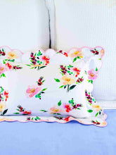 Load image into Gallery viewer, Peonies Boudoir Sham
