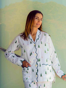 Ski Print Pajamas