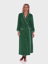 Load and play video in Gallery viewer, Emerald Green French Terry Robe
