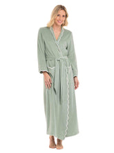 Load image into Gallery viewer, Sage Green French Terry Robe

