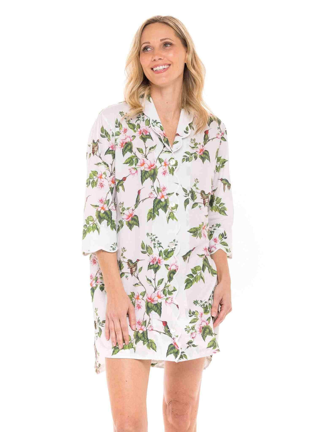 100% Cotton Night Shirts for Women - Heidi Carey