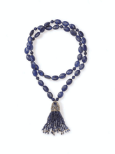 Load image into Gallery viewer, Lapis Turkish Tassel Necklace
