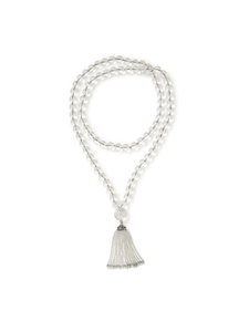 Long Turkish Tassel Quartz Crystal Necklace