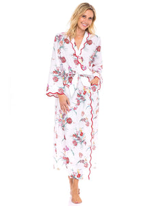 Tulip Classic Robe with Scalloping