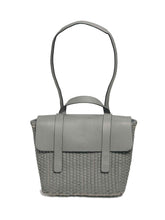 Load image into Gallery viewer, Grey Woven Leather Freehand Bag
