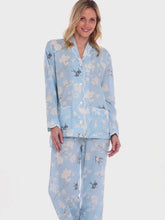Load and play video in Gallery viewer, Pale Blue Gardenia Pajamas
