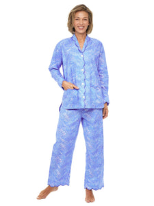 Blue Italian Marble Pajamas