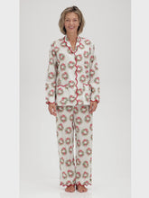 Load and play video in Gallery viewer, Holiday Wreath Print Pajamas
