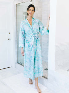 Green Italian Marble Classic Robe