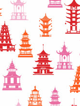 Load image into Gallery viewer, Pink Pagoda Pajamas
