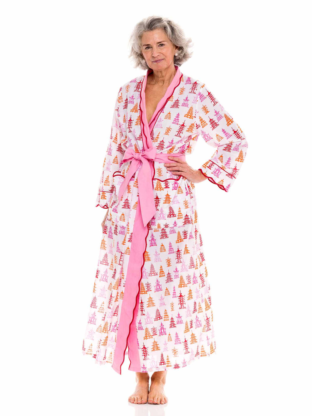 Pink Pagoda Classic Robe