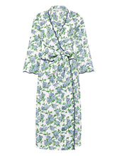 Load image into Gallery viewer, Hydrangea Classic Robe with Scalloping
