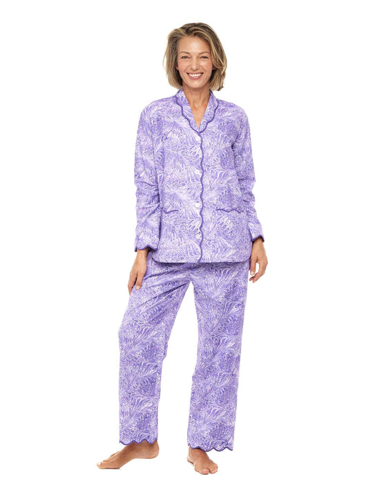 Purple Italian Marble Pajamas – Heidi Carey